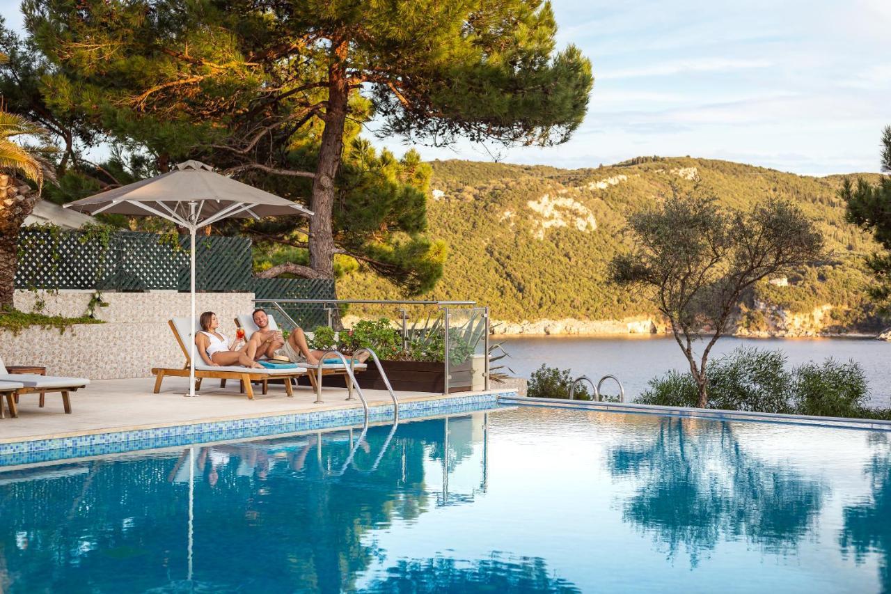 Akrotiri Beach Resort Hotel - Adult Friendly Paleokastritsa Exterior photo The swimming pool at the hotel
