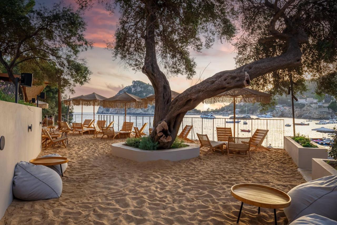 Akrotiri Beach Resort Hotel - Adult Friendly Paleokastritsa Exterior photo Beach at the Hotel