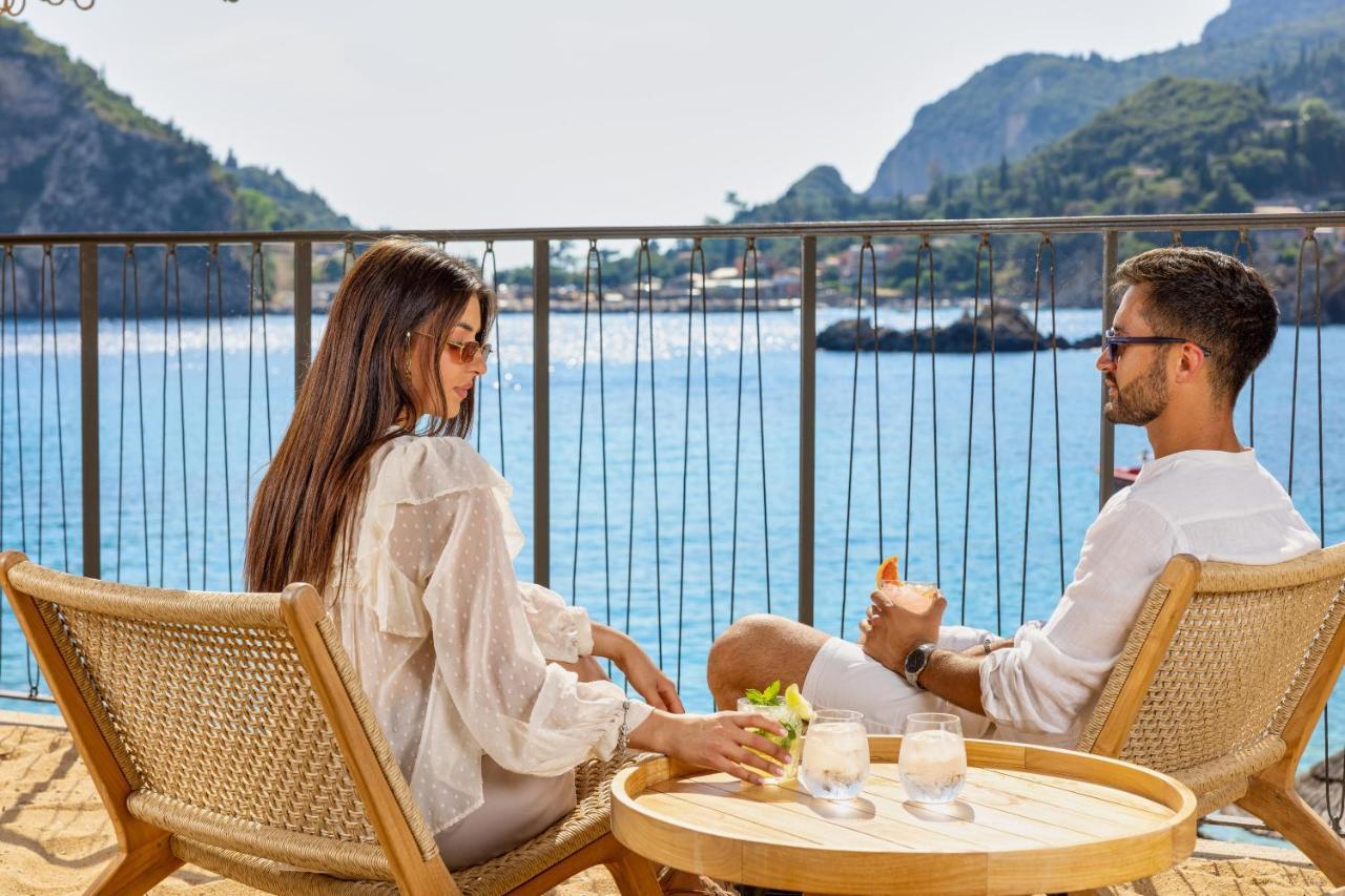 Akrotiri Beach Resort Hotel - Adult Friendly Paleokastritsa Exterior photo The Beach Club at the Hotel