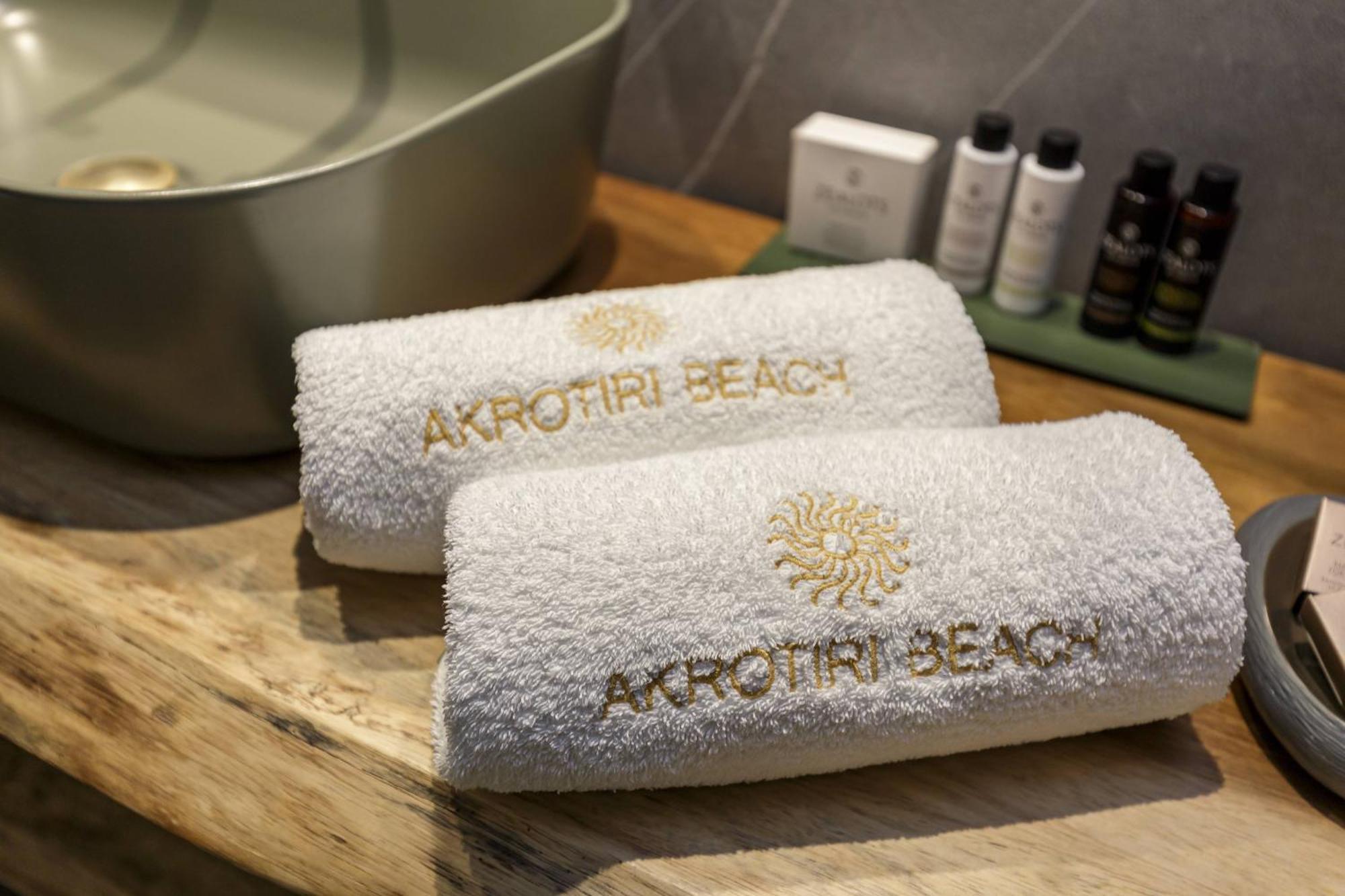 Akrotiri Beach Resort Hotel - Adult Friendly Paleokastritsa Exterior photo Akerofin Beach towels