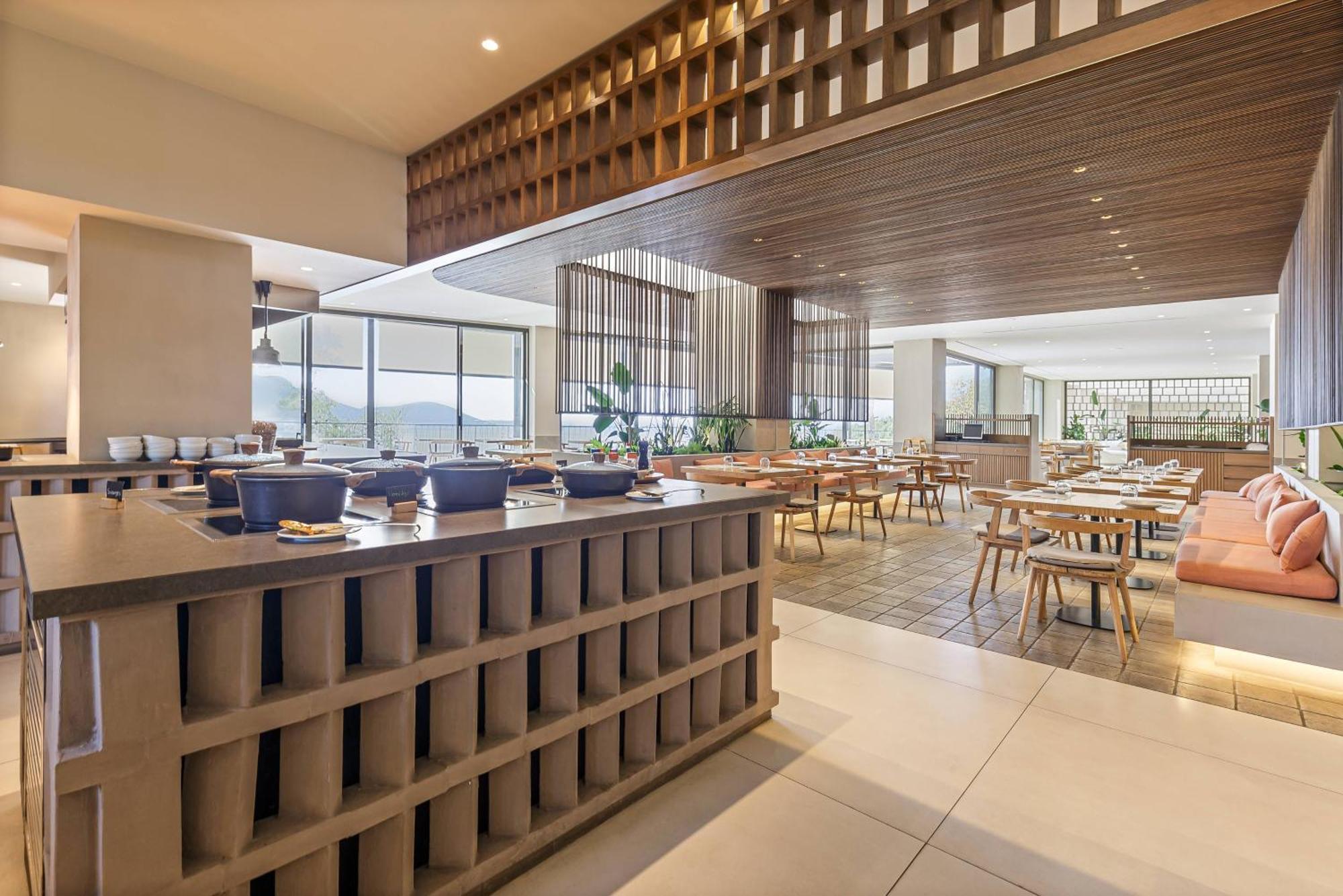 Akrotiri Beach Resort Hotel - Adult Friendly Paleokastritsa Exterior photo Restaurant