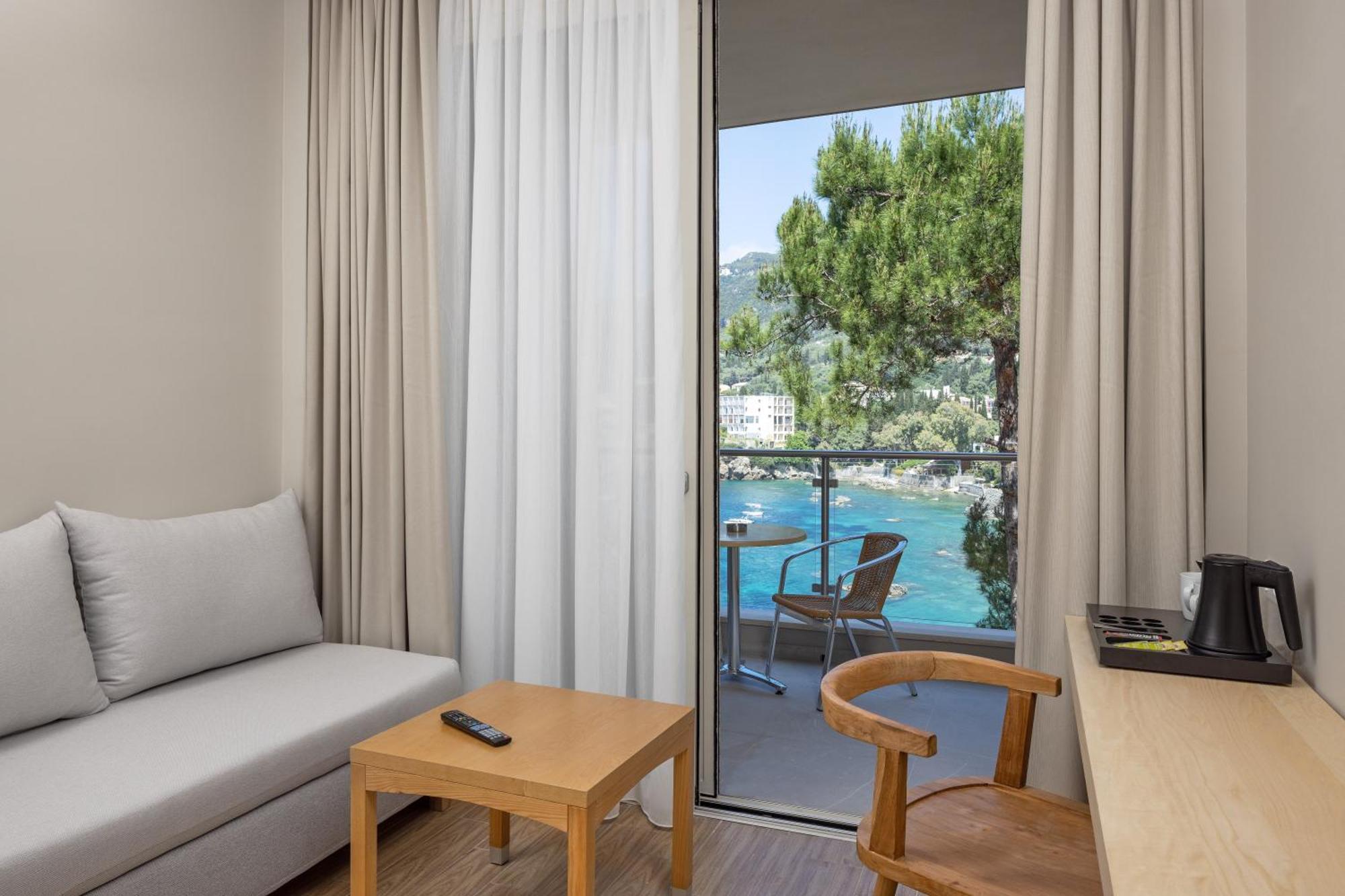 Akrotiri Beach Resort Hotel - Adult Friendly Paleokastritsa Exterior photo A room at the hotel