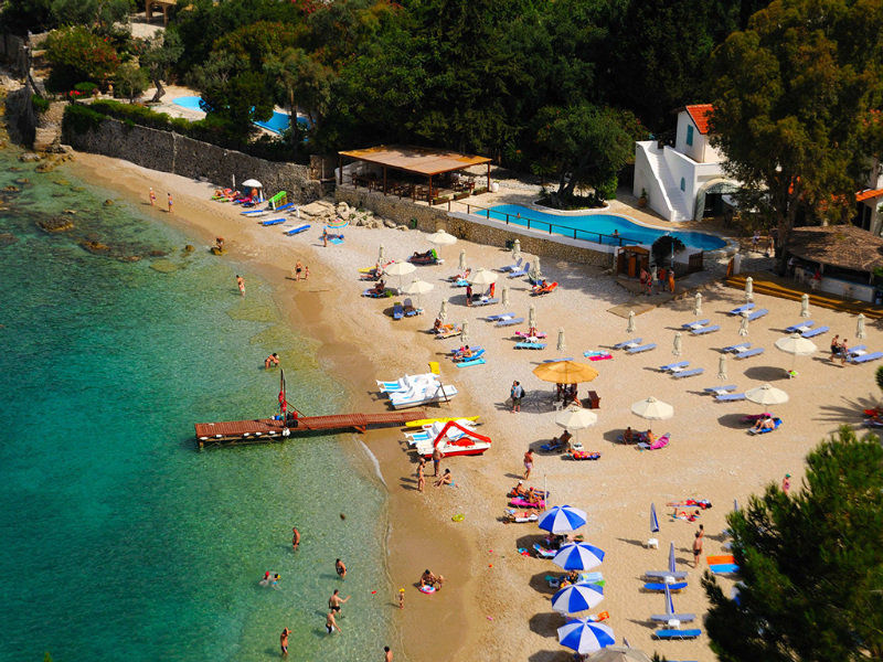Akrotiri Beach Resort Hotel - Adult Friendly Paleokastritsa Exterior photo The beach of Tolo